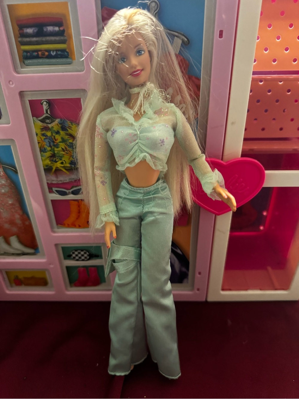 Barbie Generation Girl Doll Dance Party 1999 Mattel #25766 Light Green Outfit